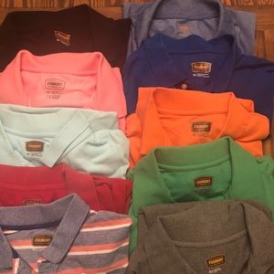 Bundle of 10 Men’s Foundry Polos